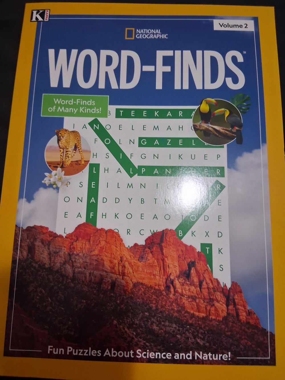 New National Geographic Word-Finds Puzzle Book Vol 2